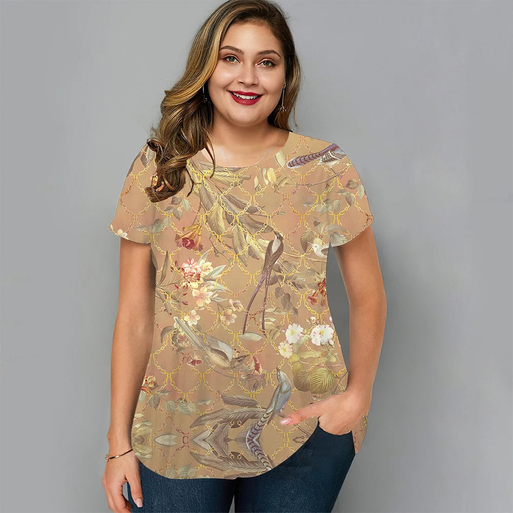Vardi Dante™ Lois Plus-Size T-Shirt | Fröhlich & Sommerlich