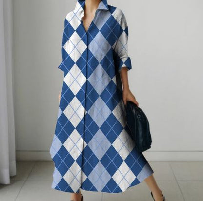 Marjorie - Elegantes Hemdblusenkleid für Damen