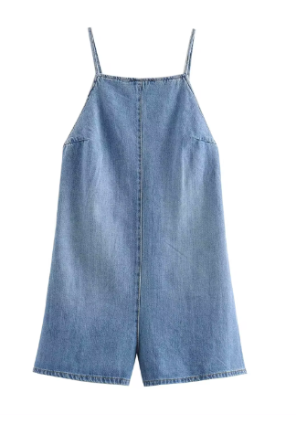 Viktoria - Jumpsuit mit Denim-Bund