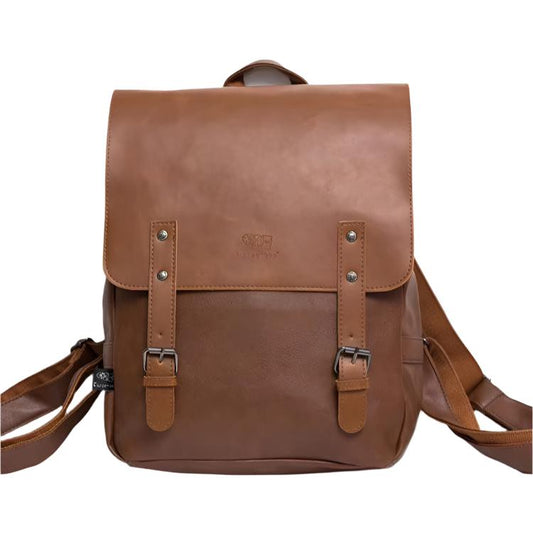 Lara | Stylischer Rucksack mit Doppelriemen für Reisen und Laptop