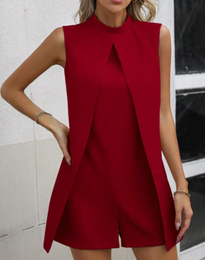 Helena - Eleganter ärmelloser Jumpsuit