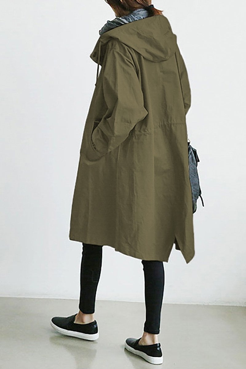 Bellerue – wasserdichter Trenchcoat mit Kapuze
