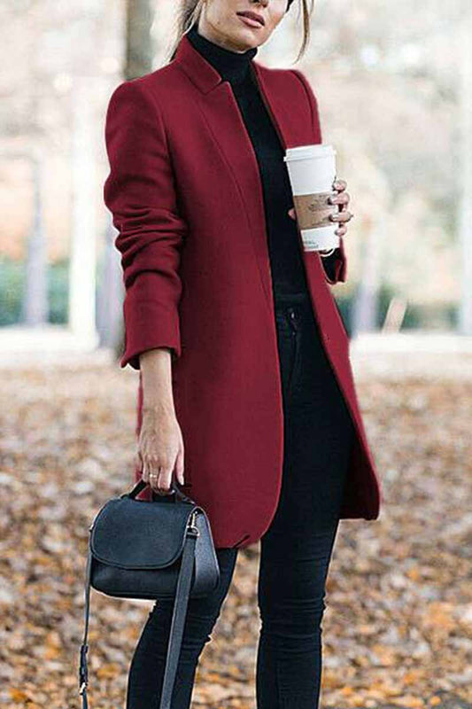 Gwen - Elegante Jacke mit Stehkragen