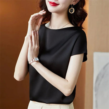 Vardi Dante™ Ivy Top | Satin & Stilvoll