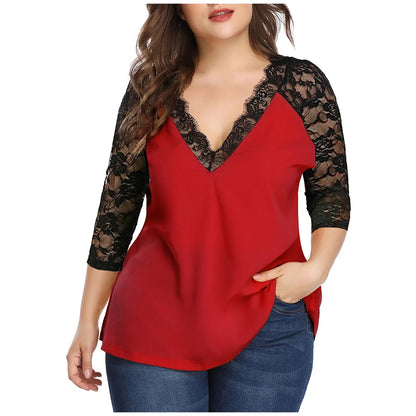 Vardi Dante™ Isa Plus-Size Bluse | Trendy & Schmeichelhaft