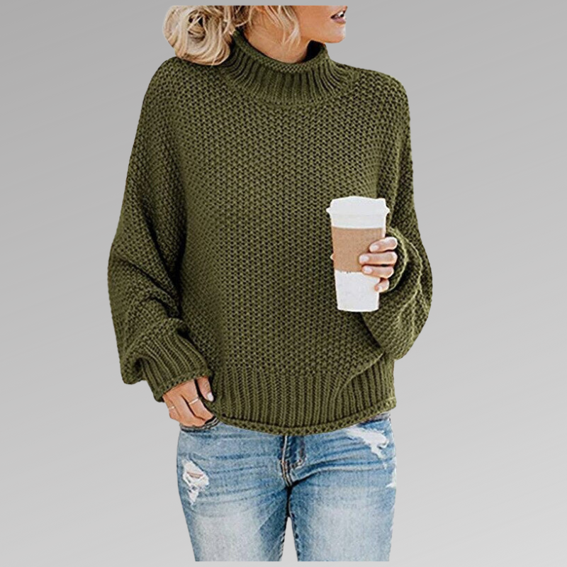Elegant und warm: ein stilvoller Strickpullover für kuschelige Tage