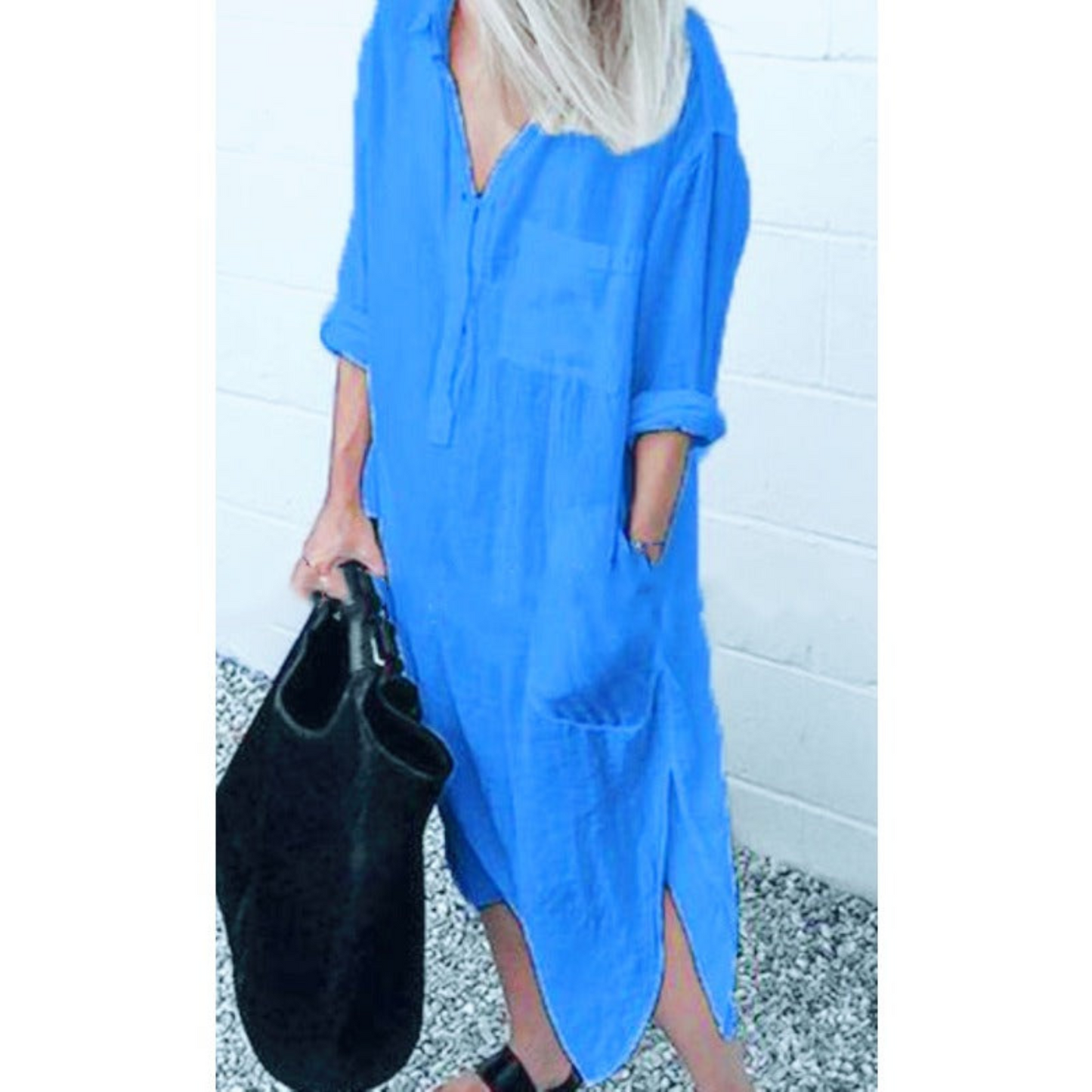 Anne | Stilvolles langes Sommerkleid