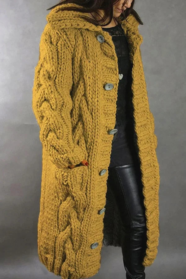 Miriam - Neue Weste in großen Größen Typ Strickjacke