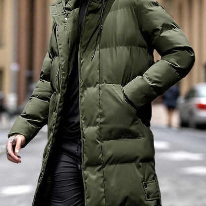 Tom | Warmer Winterpuffer mit Kapuze und Taschen