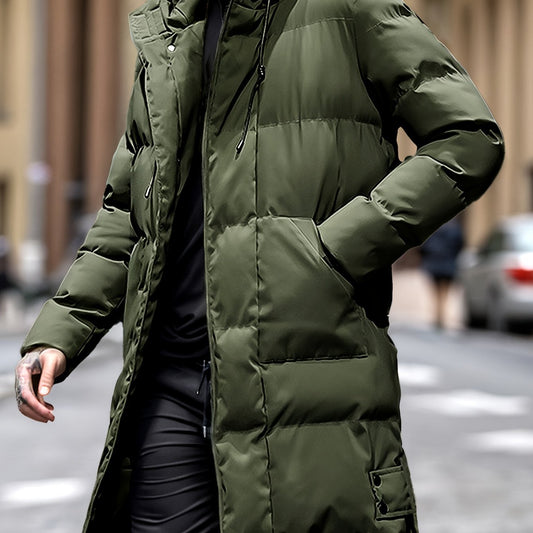 Tom | Warmer Winterpuffer mit Kapuze und Taschen