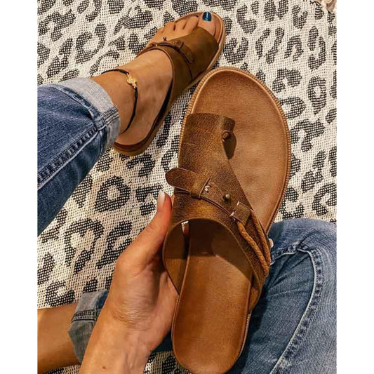 Hilda® | Damen-Sandalen mit Schlaufen zwischen den Zehen