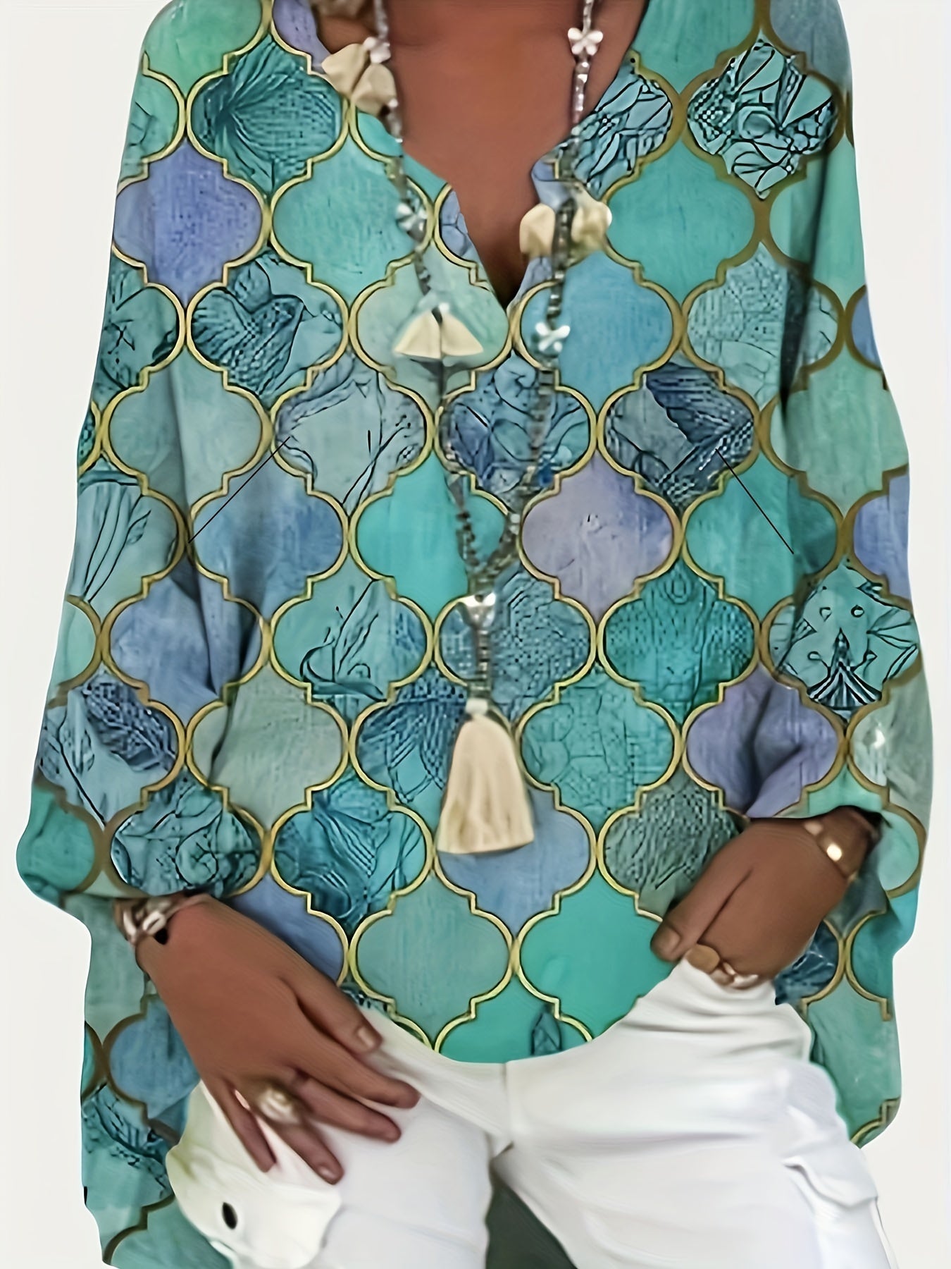 Marissa - Bohemian Top in großen Größen