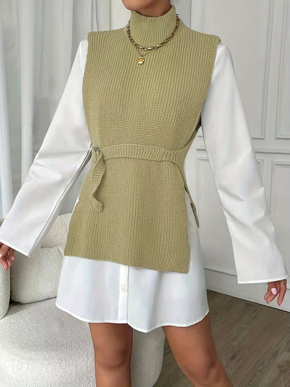 Anika - Elegante ärmellose Strickweste für Frauen
