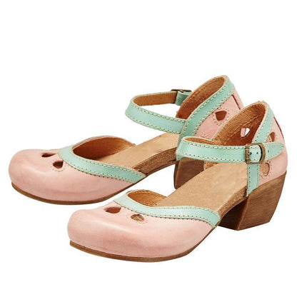 Yolanda® | Bequeme Sandalen mit niedrigem Absatz