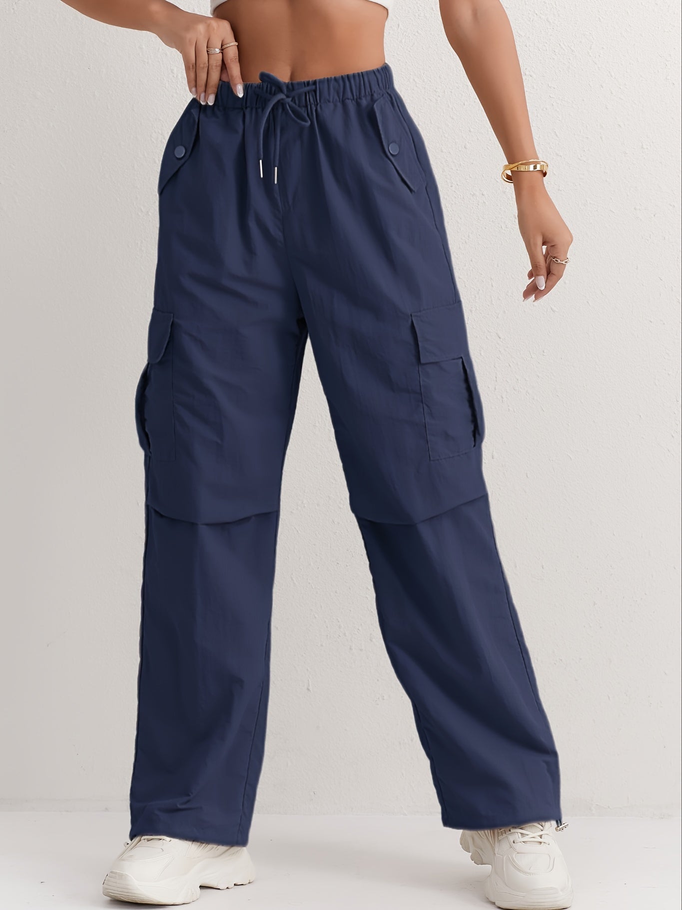 Solène - Stylische und bequeme rosa Cargohose für Frauen