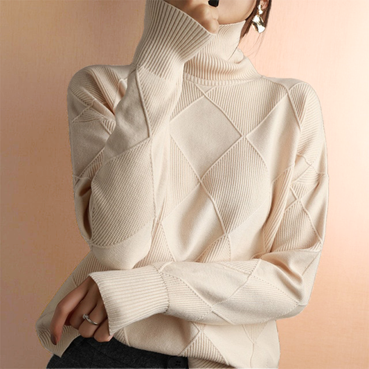 Kylie - Stylischer Strick-Rollkragenpullover für den Winter für Frauen