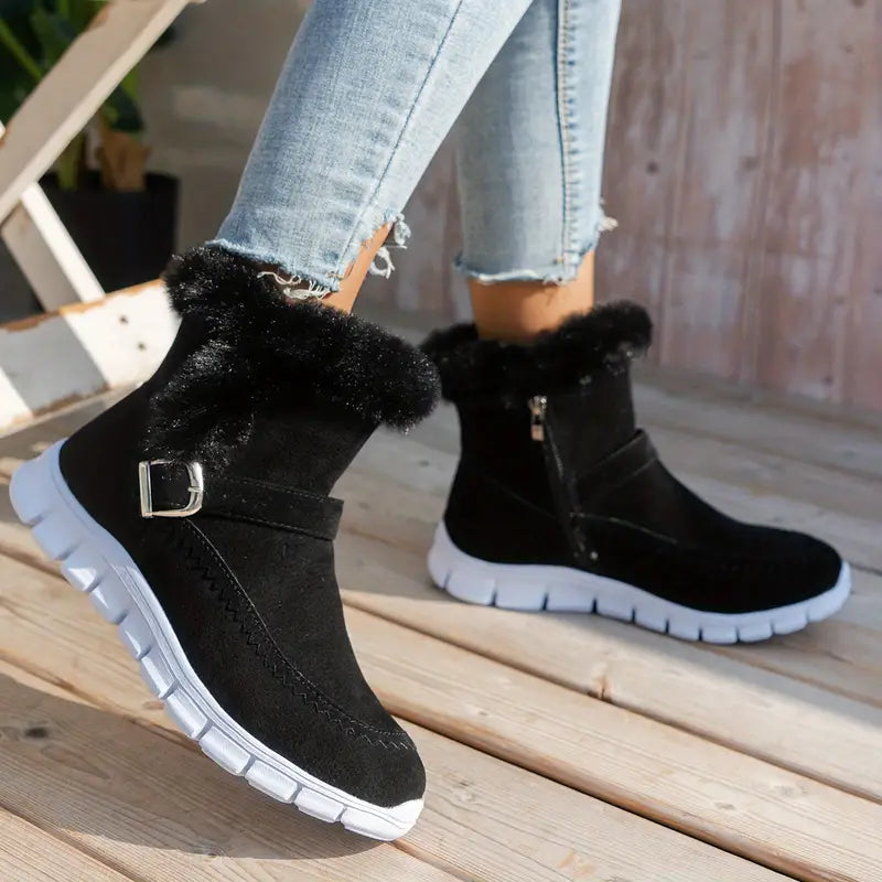Nancy - Kuschelige und modische Winterstiefel für Damen