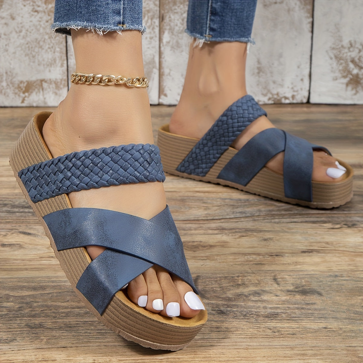 Hannah | Geflochtene Sandalen - mühelos moderner Look
