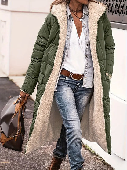 – Wendbare Pufferjacke aus Fleece
