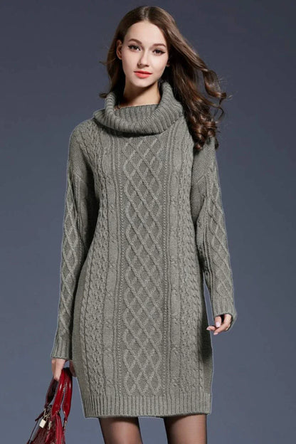 Els - Strickpulloverkleid für Herbst & Winter
