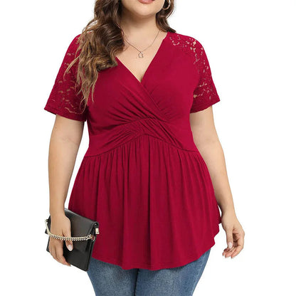 Vardi Dante™ Benthe T-Shirt in Übergröße | Airing & Trendy