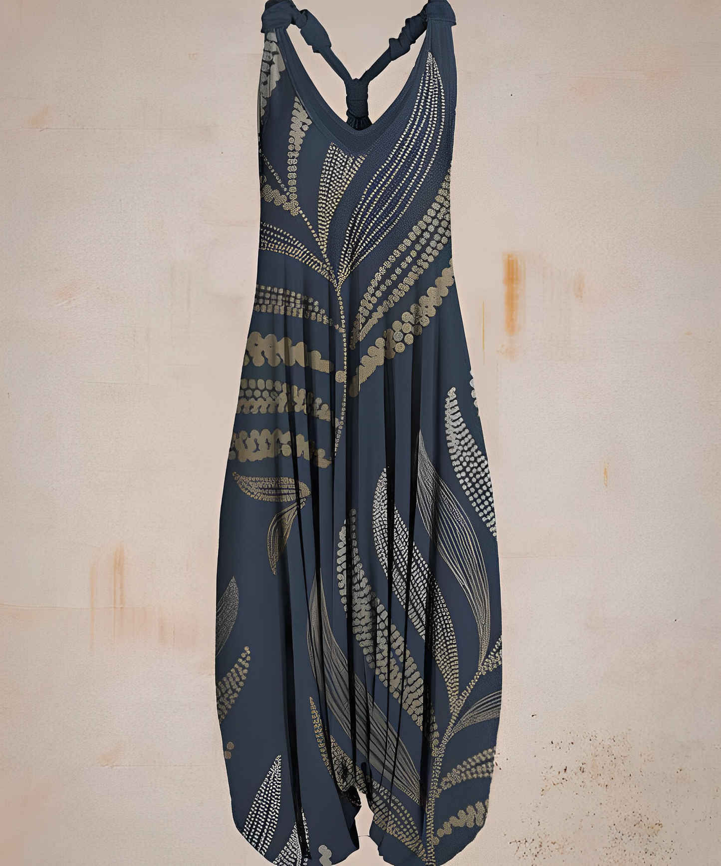 Lässiger Jumpsuit im Bohemian-Stil