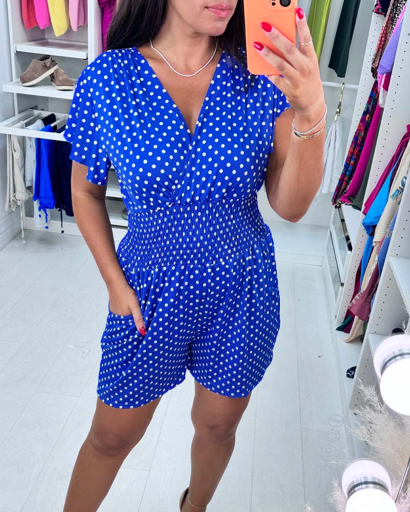 Arina - Jumpsuit mit Punkten
