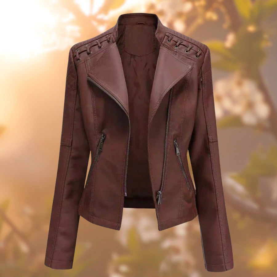 LEDERJACKE FRAU