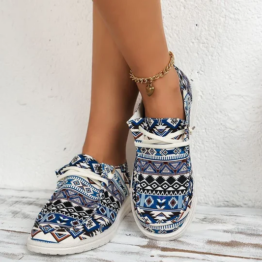 Canvas Slip-On Casual Damen