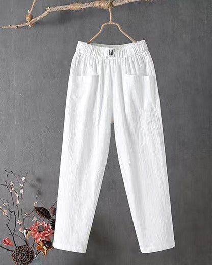 Alannah - Hose aus Halbleinen