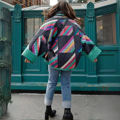 Chloé | Schicke und bequeme Regenbogen-Kimonojacke für Damen