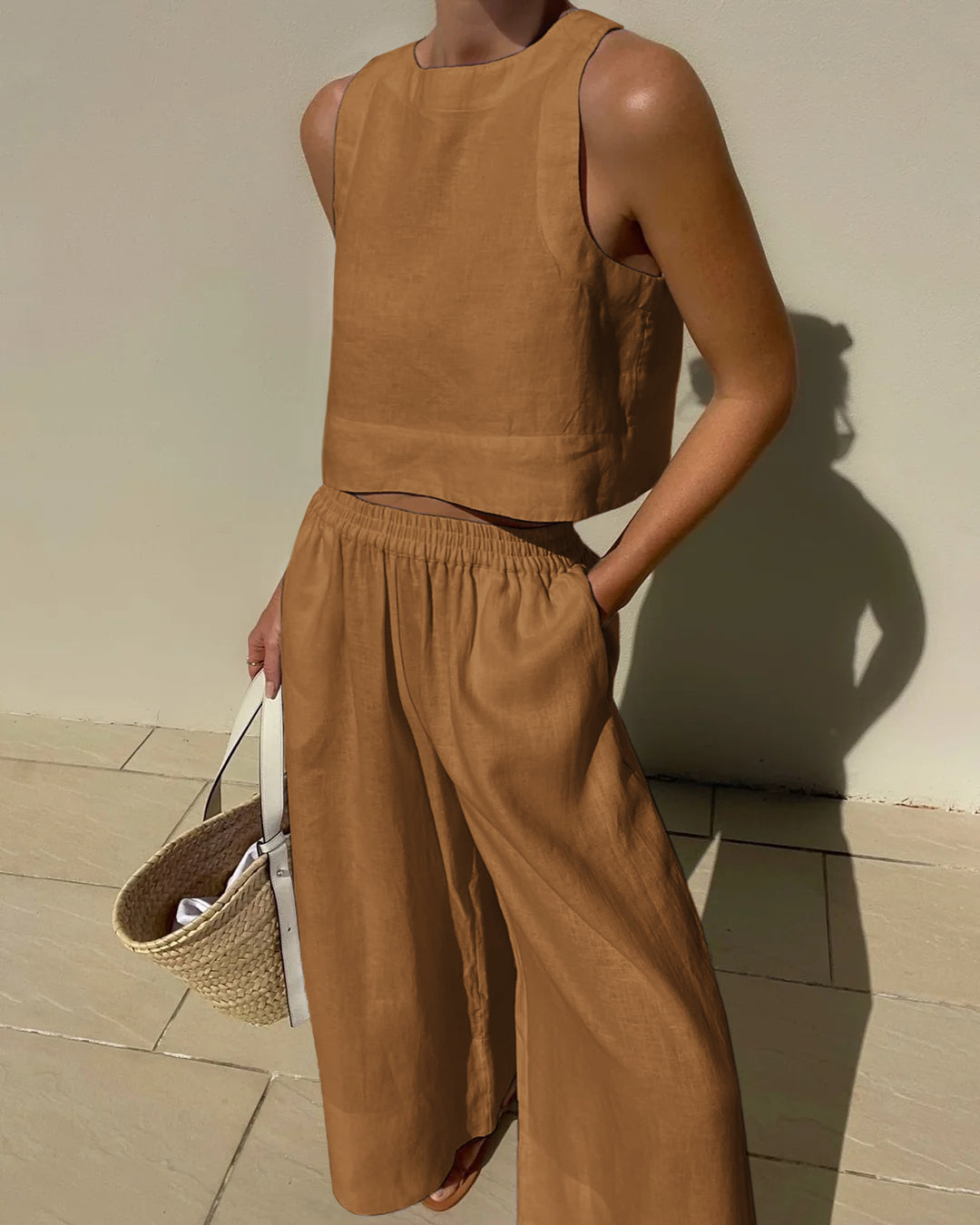 Amara - Stylisches, luftiges Zweiteiler-Set für Frauen