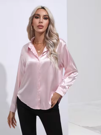 Eline | Luxus-Bluse mit langen Ärmeln