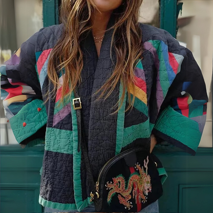 Chloé | Schicke und bequeme Regenbogen-Kimonojacke für Damen