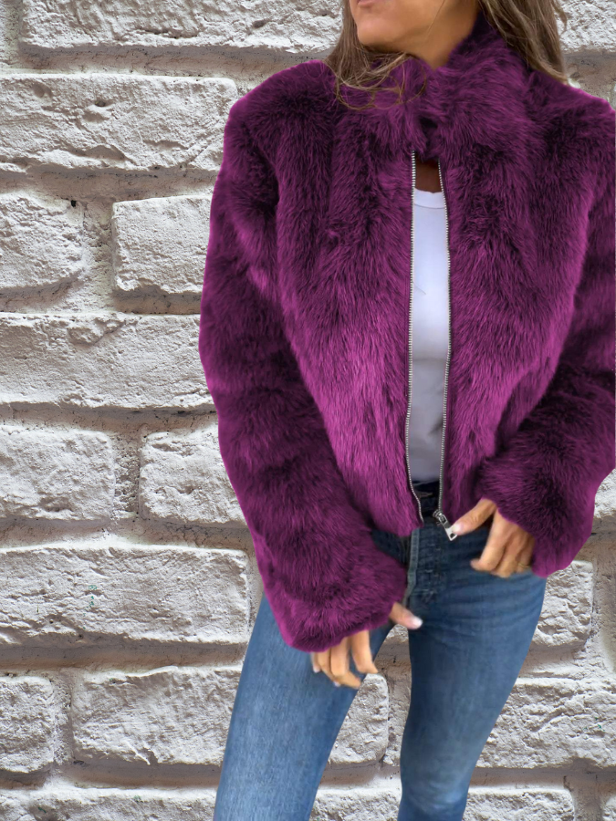 Lolita - Luxuriöse Pelzjacke für Frauen