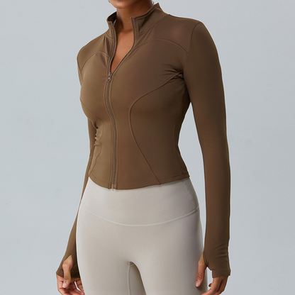 Slim-fit Warme Jacke