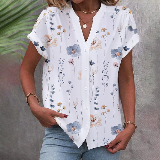 Mayena - Geblümtes Button-Down-Hemd