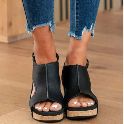 Maeve® | Elegante und bequeme Sandalen mit Keilabsatz
