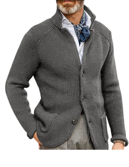 LUKE Business-Strickjacke