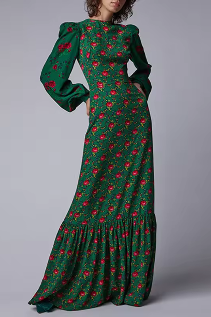Vivienne | Damen Boho Party Maxikleid