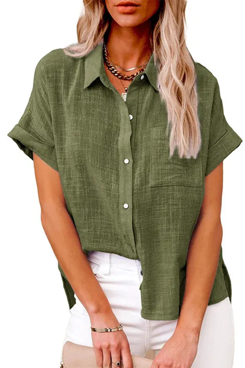 Mira | Damen Sommer-Knopfhemd