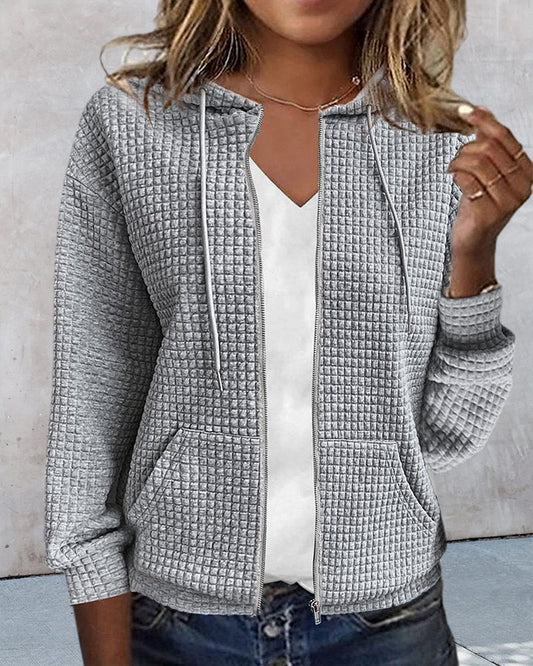 Priya | Bequeme lässige Strickjacke mit Taschen