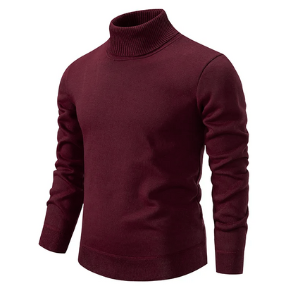 Rollkragenpullover Lucciano 100% Schurwolle