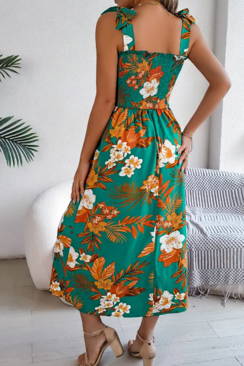 Isabelle | Blumiges Korsettkleid für Frauen