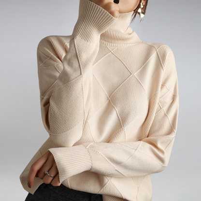 Françoise - Luxuriöser Rollkragenpullover