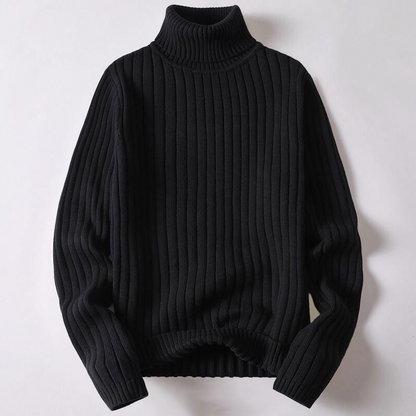 Vincenzo- Rollkragenpullover aus Merinowolle Ace