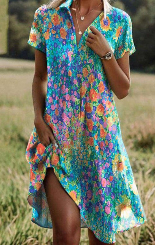 Lina Boho-Sommerkleid