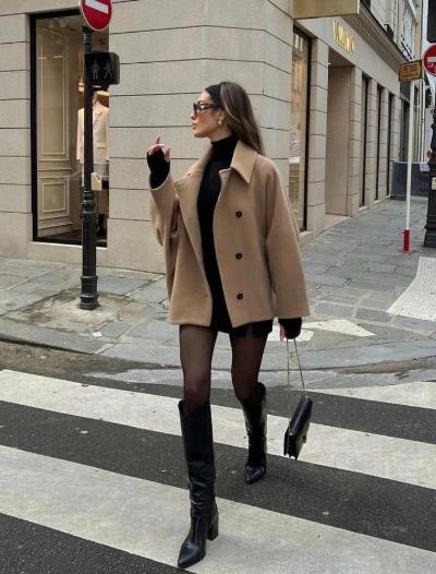 Elona - Moderne Jacke mit Knöpfen für Frauen