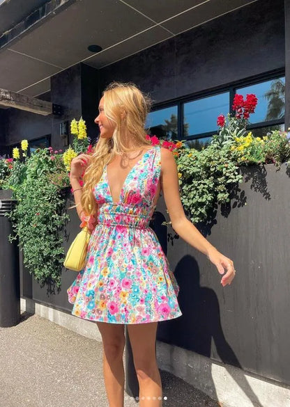 Genovia - Sommerkleid mit Blumendruck