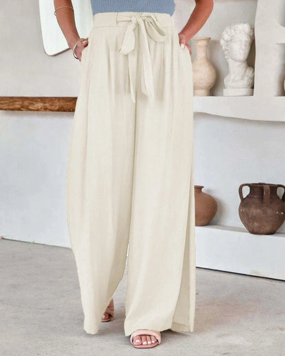 Isabelle - Hose aus Leinen Airy